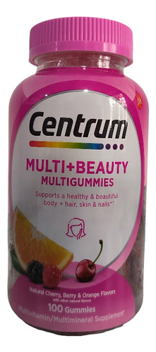 Centrum Multivitaminico+ Beauty En Gomita 100 Unidades 