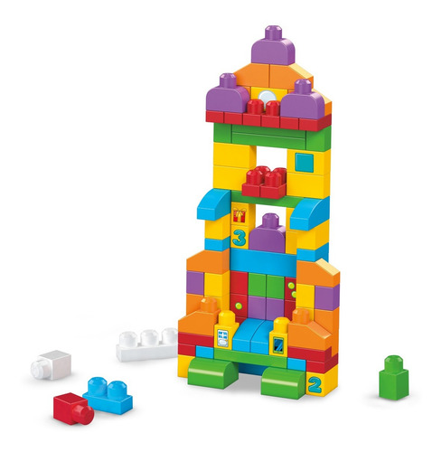 Set de construcción Mega Bloks Vamos a aprender 150 piezas en bolsa