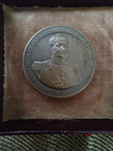 Antigua Medalla A O'higgins 1918