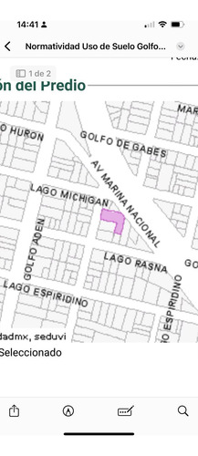 Terreno De Dos Frentes En Av.marina Nacional