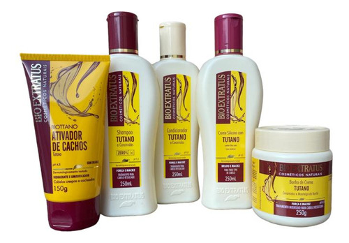 Kit Shampoo Condicionar Banho De Creme 250 Ml Bio Extr K275