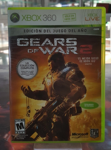 Gears Of War 2 (edición Juegos Del Año) Para Xbox 360 ¡joya!