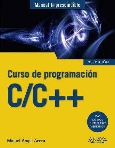 Libro C/c++. Curso De Programaciã³n