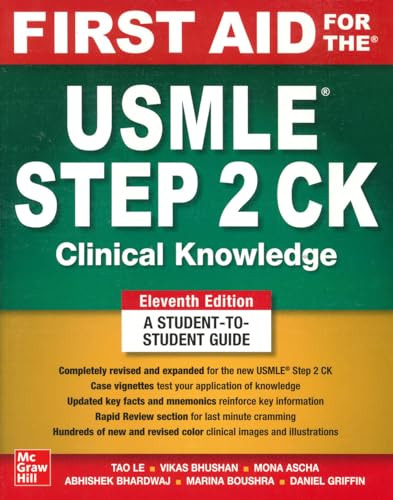 First Aid For The Usmle Step 2 Ck Eleventh Edition - Le