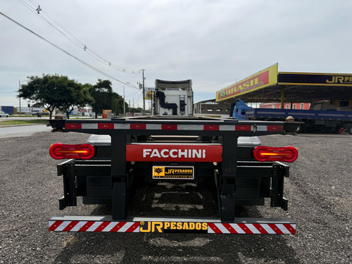 Carreta Facchini Porta Container 12 Pinos Único Dono 2024