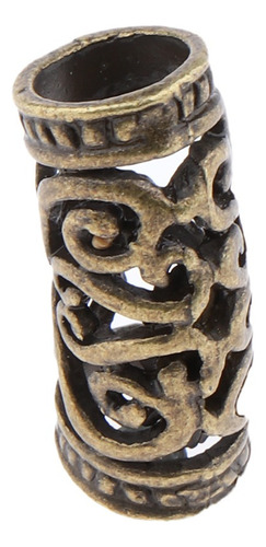 35 Pçs / Lote Dread Lock Beads Anéis De Cabelo Ajustável