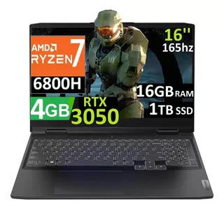 Lenovo Ideapad 3i R7 5800h 16gb 1tb+256ssd Rtx3050 4gb - W11