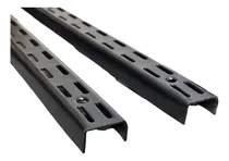 Comprar 2 Rieles Negro Doble Enganche Sc 1,5mts P\u002F Ménsulas Estante