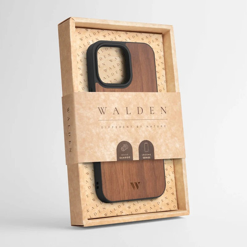 Funda Walden® Walnut Madera Para iPhone 12 Mini