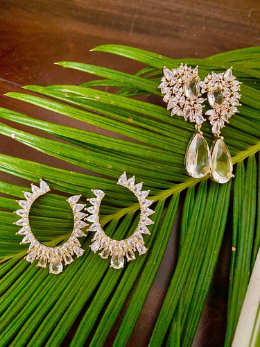 Kit Semijoias De Luxo Folheadas À Ouro 18k - Alto Padrão