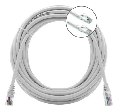 Conector Internet - Cabo De Rede Fio Resistente 15 Metros