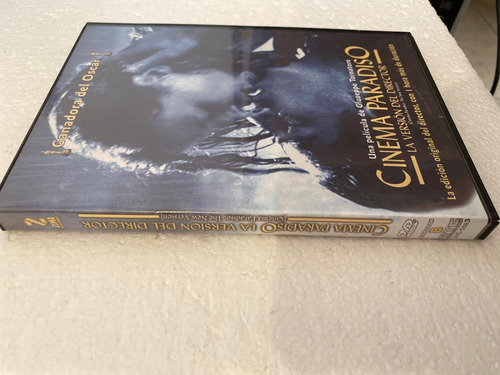 Dvd Original Cinema Paradiso Dirigido Por Giuseppe Tornatore (Usado)