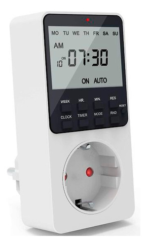 Timer Digital Interruptor Horario 3 En Linea / Schuko