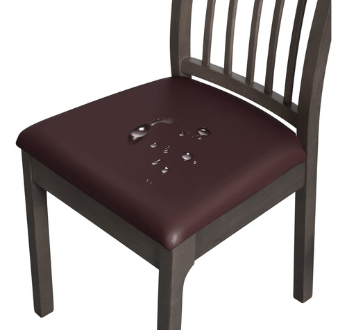 Forcheer Juego De 4 Fundas De Asiento De Silla De Comedor Im