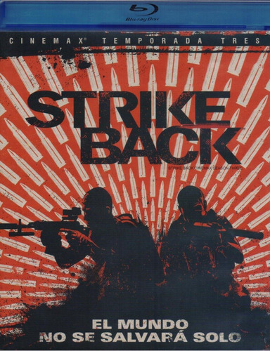 Strike Back Tercera Temporada 3 Tres Blu-ray