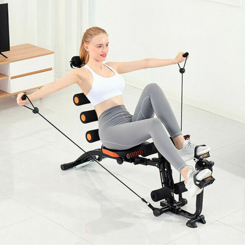 Imagen 5 de 8 de Banco Maquina De Ejercicio Abdominales Six Pack Care 6 En 1