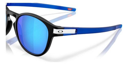 Óculos De Sol Oakley Latch Matte Black Prizm Sapphire