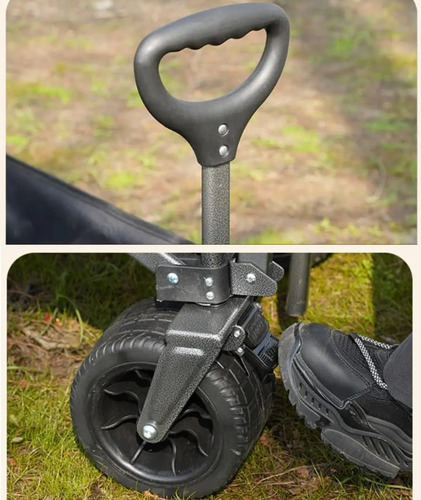 Carrito Arrastre Para Compras Plegable Para Camping Y Picnic