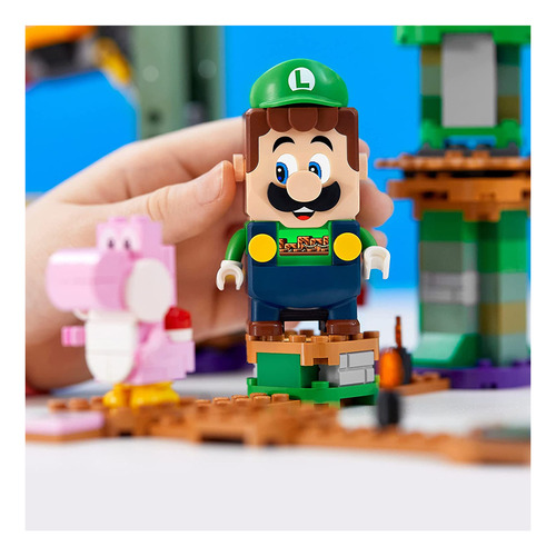 Lego Super Mario Adventures Con Luigi Starter Course 71387 B