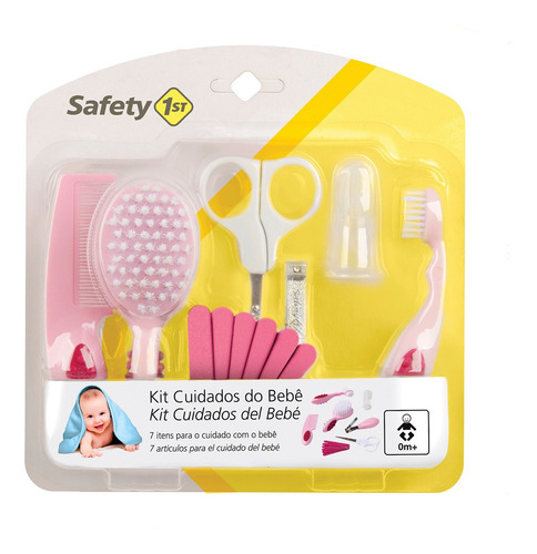 Kit De Higiene Cuidados Do Bebê Pink - Safety 1st
