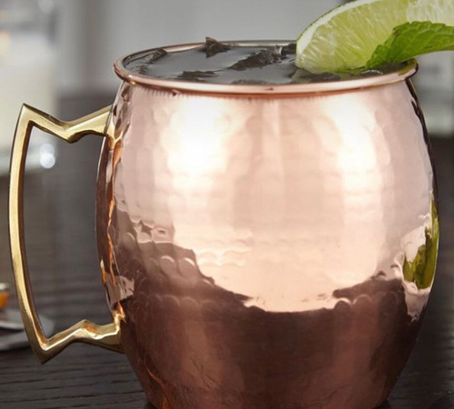 8 Moscow Mule Taza De Cobre / Acero Inoxidable 14 Oz Mug 