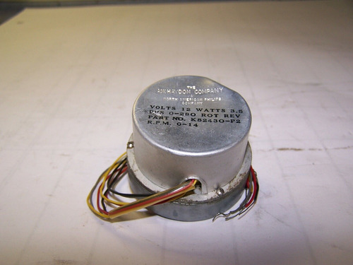 New Aw Haydon 12 Volt 3.5 Watt Motor 0 - 14 Rpm K82430-p Ssv