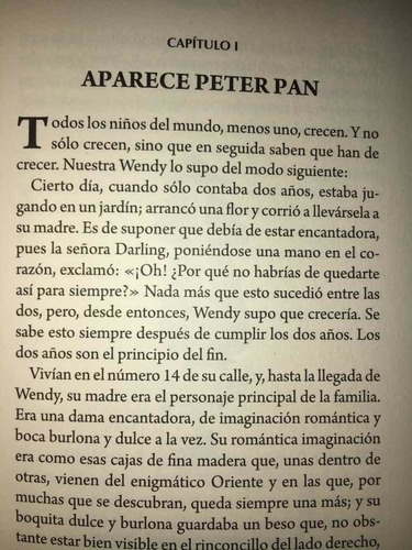 Libro Peter Pan James Matthew Barrie