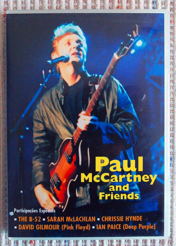 Dvd Paul Mc Cartney And Friends / Com David Gilmour