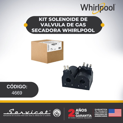 Kit Selenoides Original Secadora Whirlpool
