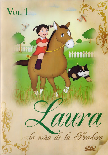 Laura La Niña De La Pradera Volumen 1 2 3 4 5 Paquete Dvd