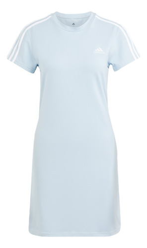 Vestido Playera Essentials 3 Franjas Ir7448 adidas