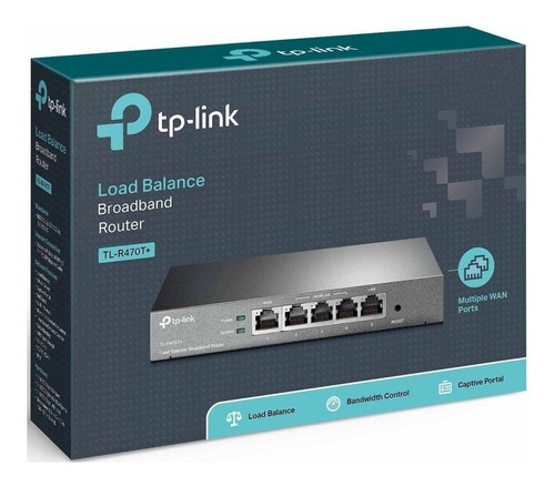 Router Balanceador De Carga Banda Ancha Tp-link Tl-r470t Itr