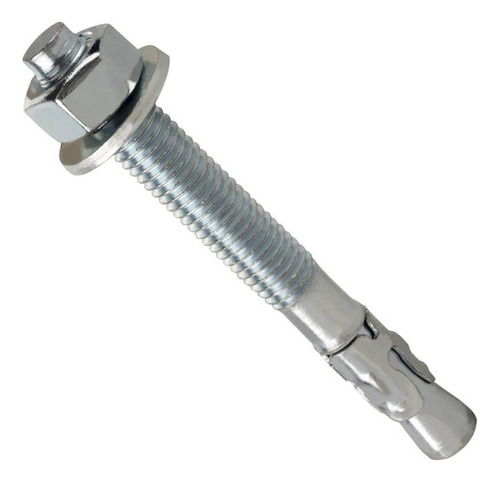 Perno Anclaje Con Cuña 1/4 X 2 1/4 Zincado Pack De 10 Und