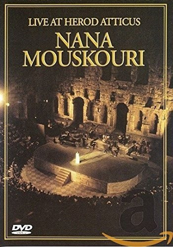 Dvd Nana Mouskouri Live At Herod Atticus - Original Lacrado