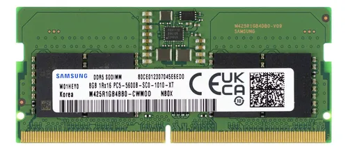 comprar Memoria Ram Samsung 8gb 1rx16 Pc5-5600b M425r1gb4pb0-cwm
