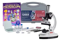 Comprar Amscopekids 120x1200x 48pc Metal Arm Starter Biological Micr