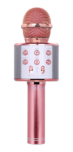 Profissional Bt Microfone Sem Fio Karaoke Alto-falante Ktv