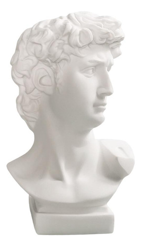 David Cabeza Retratos Busto Resina Estatua Escultura 11,5 Cm