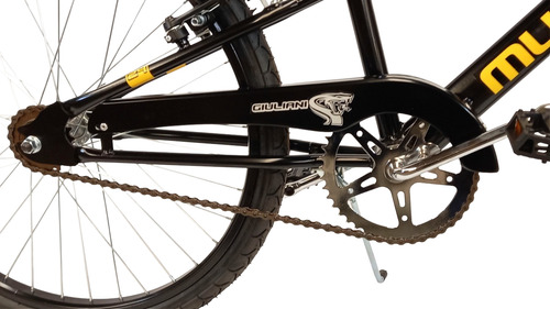 Bicicleta Infantil Nene Musetta Viper Rodado 24 F V-brake Negro