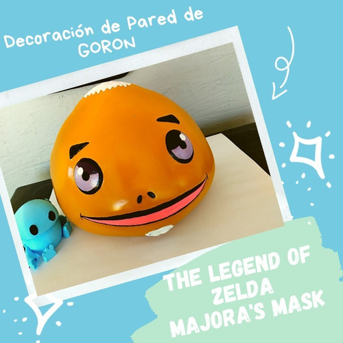 Decoración De Pared Goron, The Legend Of Zelda Majora's Mask