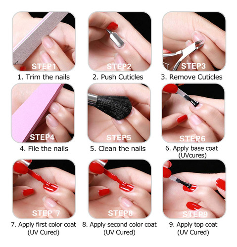 Senvenski Esmalte De Uñas De Gel Que Cambia De Color, Negro