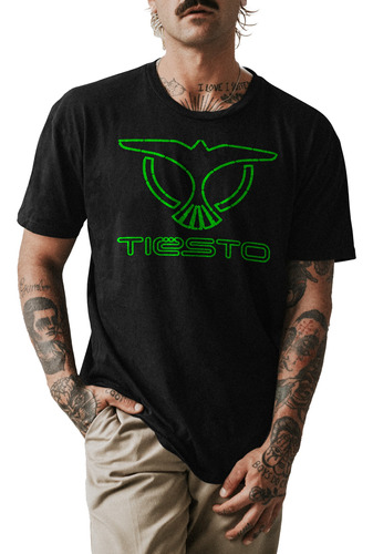 Polo Personalizado Musica Electronica Dj Tiesto 