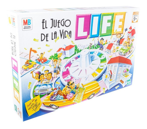 Juego De Mesa Juego De La Vida Hasbro 30136u   