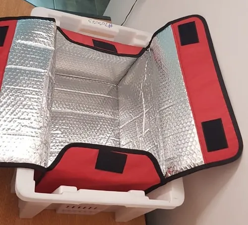 Bolso Térmico P/ Cajon Plastico Supermercado Envios Delivery