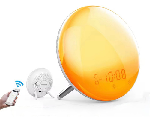 Moes Wakeup Light Smart Wifi Alexa Google 2da Generación Blanco