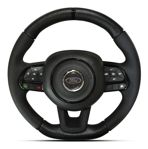 Volante Black Turbo Comando Som Ford Ford Ka 2011