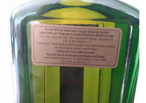 Antigo Whisky Passport Scotch - Mais De 25 Anos - Lacrado (Usado)