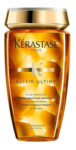 Kérastase Bain Elixir Ultime Shampoo X 250ml 5 Oleums Original Importado