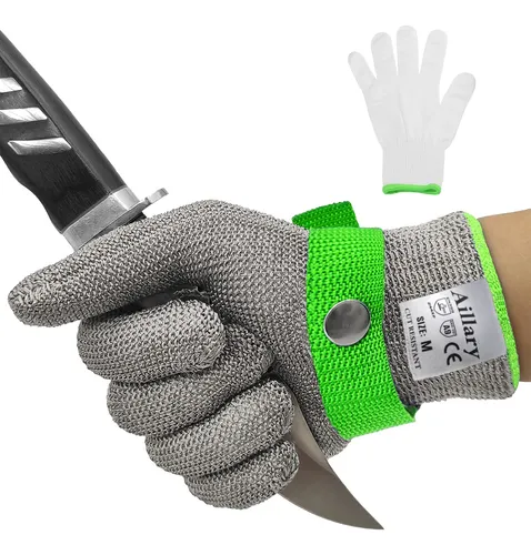 comprar Guantes Aillary Para Cortes Nivel 9 Color Gris