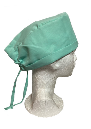 Gorro Antifluidos Medico Quirúrgico Quirófano Verde Menta